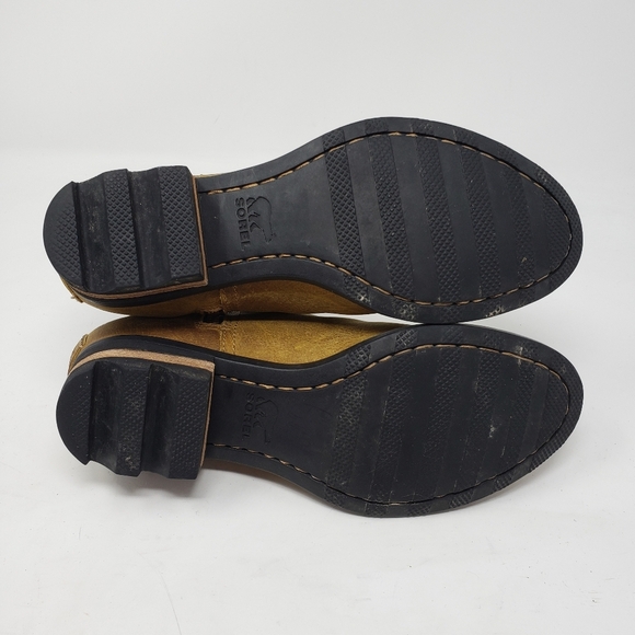 Sorel Lolla Ankle Boot Chestnut brown size 7.5 - Picture 6 of 9